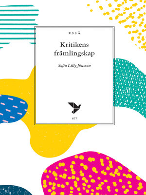 cover image of Kritikens främlingskap
